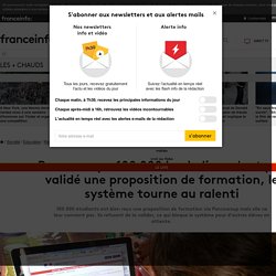 Parcoursup : 100 000 bacheliers n'ont pas validé une proposition de formation, le système tourne au ralenti