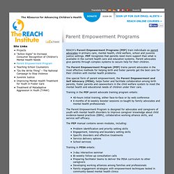 Parent Empowerment Programs