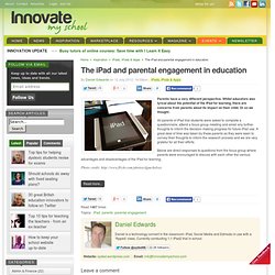 The iPad and parental engagement in education