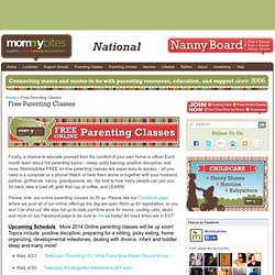 Free Parenting Classes - Mommybites