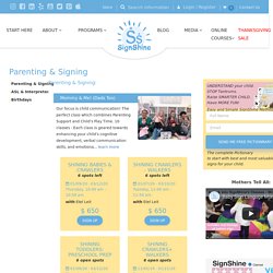 Parenting & Signing