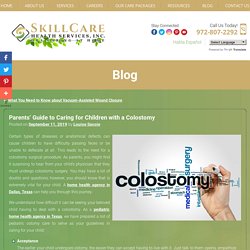 Parents’ Guide to Caring for Children with a Colostomy