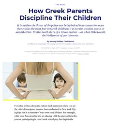 How Greek Parents Discipline Their Children
