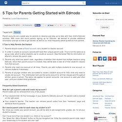 5 Tips for Parents Getting Started with Edmodo