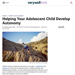 Read: How Parents Can Help Their Teens Develop Autonomy
