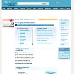 Notalgia Paresthetica: Background, Pathophysiology ...