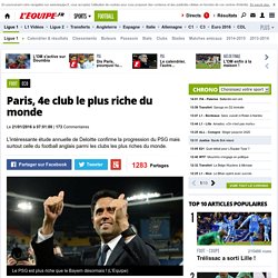 Eco - Paris, 4e club le plus riche du monde