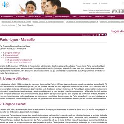 Paris - Lyon - Marseille (vitrine.Paris - Lyon - Marseille) - CNFPT