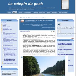 De Paris à Meaux via le Canal de l'Ourcq à vélo - [Le calepin du geek]