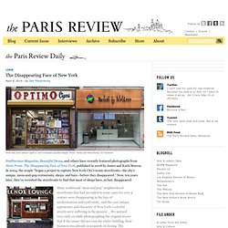 Paris Review Daily - Blog, Writers, Poets, Artists - Paris Review