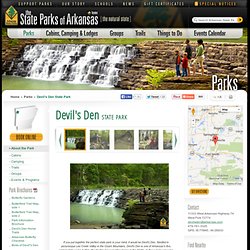 Devil's Den State Park, cabins and horseback riding trails near Fayetteville, AR - Arkansas State Parks