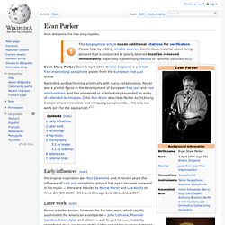 Evan Parker