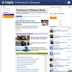 Parkinson's Disease News
