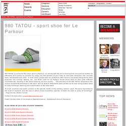 980 TATOU - sport shoe for Le Parkour