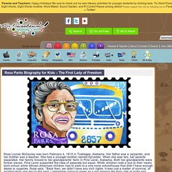 Rosa Parks Biography for Kids – The First Lady of Freedom «