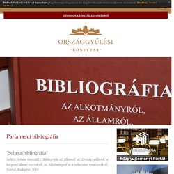 Parlamenti bibliográfia