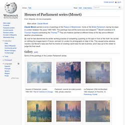 Houses of Parliament series