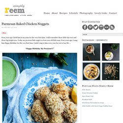 Parmesan Chicken Nuggets Baked