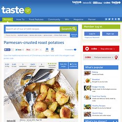 Parmesan-crusted Roast Potatoes Recipe