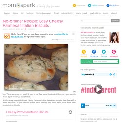 Cheesy Parmesan Italian Biscuits Recipe