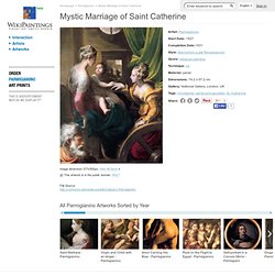 Mystic Marriage of Saint Catherine - Parmigianino