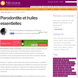 Parodontite et huiles essentielles