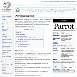 Parrot (entreprise)