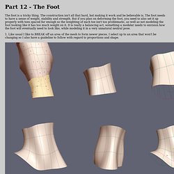 Part 12 - The Foot