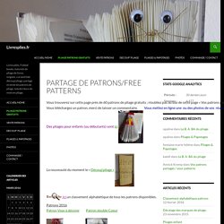 Partage de patrons/free patterns