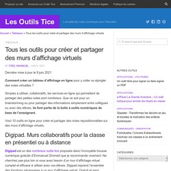 Tous les outils pour créer et partager des murs d’affichage virtuels