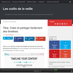 Tline. Créer et partager facilement des timelines