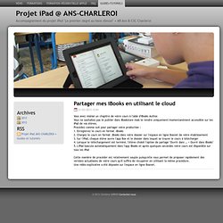 Partager mes iBooks en utilisant le cloud