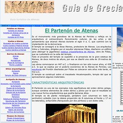 El Partenón de Atenas. Acrópolis de Atenas