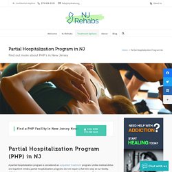 Partial Hospitalization Program (PHP) in New Jersey