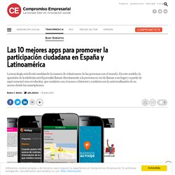 Las 10 mejores apps para promover la participación ciudadana en España y Latinoamérica