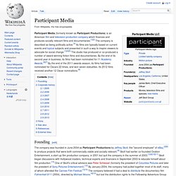 Participant Media