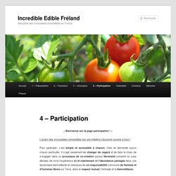 Incredible Edible Fréland