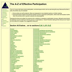 Participation guide: introduction