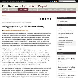 News gets personal, social, and participatory