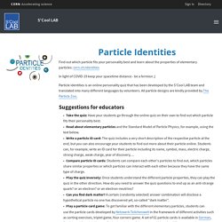 Particle Identities