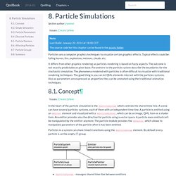 8. Particle Simulations — Qt5 Cadaques Book v2014-01