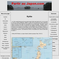 Partir au Japon : Kyôto