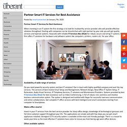 Partner Smart IT Services for Best Assistance