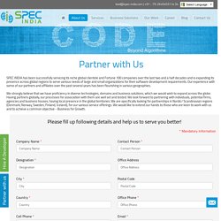 Partner with Us - SPEC INDIA