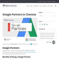 Google Partners in Chennai