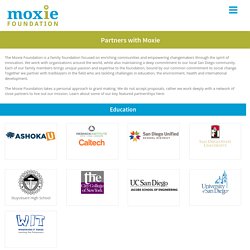 Partners with Moxie – Moxie Foundation