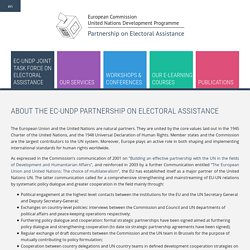 EC-UNDP Partnership on Electoral Assistance