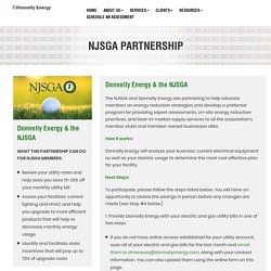 NJSGA Partnership - Donnelly Energy