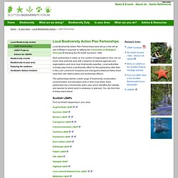 LBAP Partnerships - Biodiversity Scotland