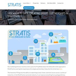 Sidewalk To Sofa: Creating Smart Partnerships In MultiFamily